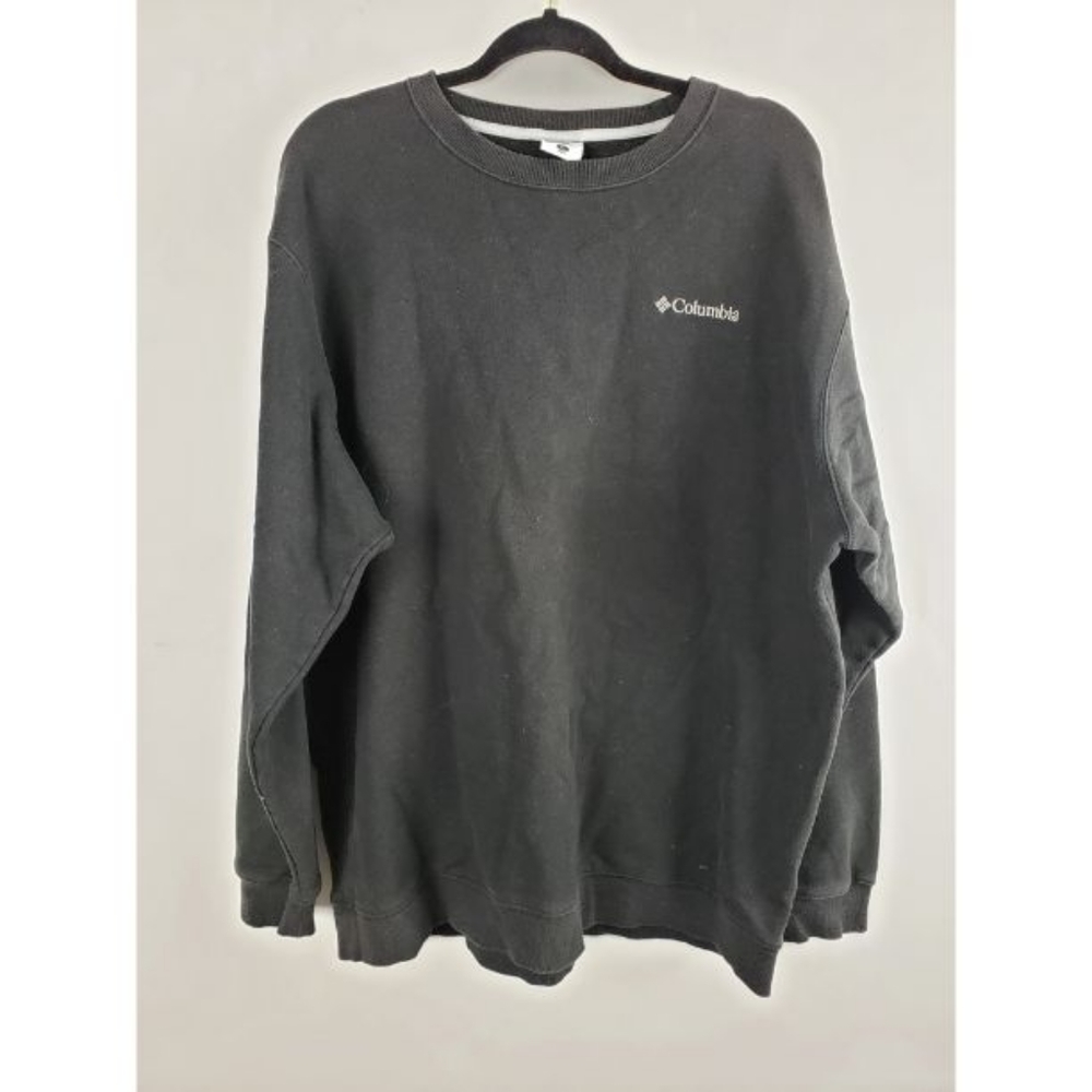 Columbia Crew Black Pullover Sweatshirt